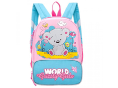 Рюкзак Grizzly RS-899-1/1 Pink-Blue