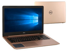 Ноутбук Dell Inspiron 5570 Golden 5570-2943 (Intel Core i5-8250U 1.6 GHz/8192Mb/256Gb SSD/DVD-RW/AMD Radeon 530 4096Mb/Wi-Fi/Bluetooth/Cam/15.6/1920x1080/Windows 10 64-bit)