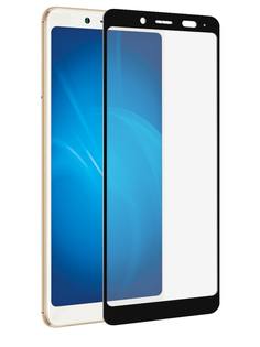Аксессуар Стекло противоударное для Xiaomi Redmi Note 5 Pro/Mi 6X Gurdini 2D Full Screen 0.26mm Black