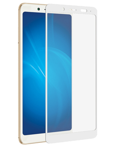 Аксессуар Защитное стекло для Xiaomi Redmi Note 5 Pro Onext с рамкой White 41786
