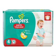 Подгузники Pampers Pants Maxi 9-15кг 30шт 8001090414267