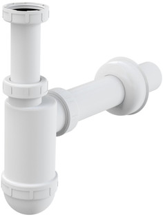 Сифон AlcaPlast A43 c накидной гайкой 5/4