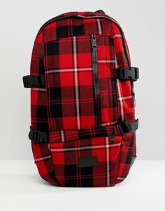 Клетчатый рюкзак Eastpak Floid Winter - Красный