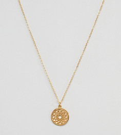 Позолоченное ожерелье с подвеской Ottoman Hands - Золотой