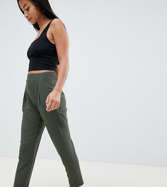 Трикотажные брюки галифе ASOS DESIGN Petite Ultimate - Зеленый