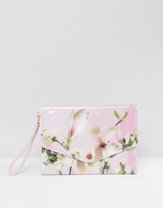 Чехол для планшета с цветочным принтом Ted Baker - Розовый