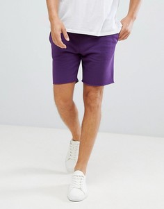 Фиолетовые трикотажные шорты Pull&Bear - Фиолетовый Pull&;Bear
