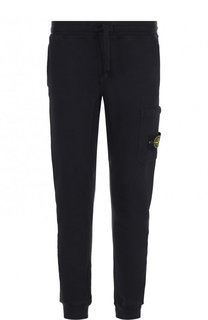 Хлопковые джоггеры с карманами Stone Island