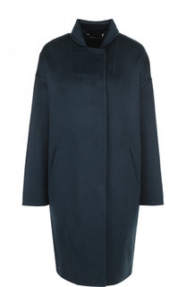 Однотонное кашемировое пальто с карманами Colombo