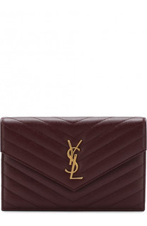 Сумка Monogram Envelope mini из стеганой кожи Saint Laurent