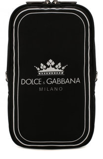Текстильный рюкзак на одно плечо Dolce & Gabbana