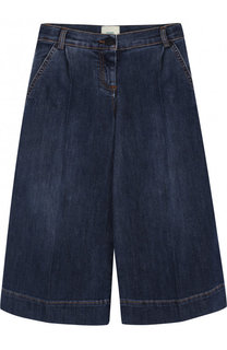 Укороченные джинсы свободного кроя Fendi