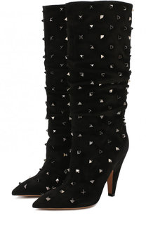 Замшевые сапоги Valentino Garavani Bootstuds Valentino