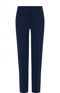 Укороченные брюки из смеси хлопка и шелка со стрелками Emilio Pucci