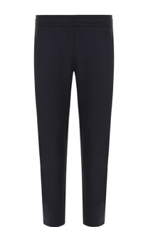 Брюки прямого кроя из смеси хлопка и вискозы Z Zegna