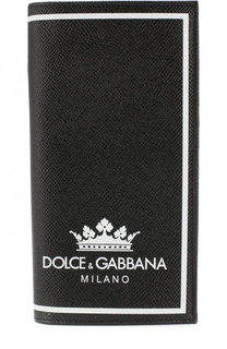 Кожаное портмоне с отделениями для кредитных карт Dolce & Gabbana