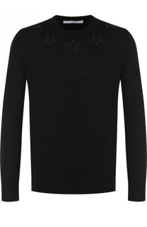Однотонный шерстяной джемпер Givenchy