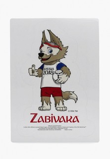 Наклейка 2018 FIFA World Cup Russia™ на автомобиль FIFA 2018 Zabivaka
