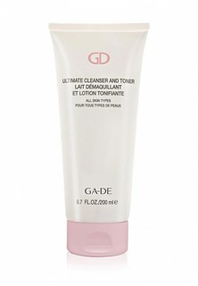 Средство для снятия макияжа Ga-De очищающее и тонизирующее ULTIMATE CLEANSER AND TONER (для всех типов кожи)