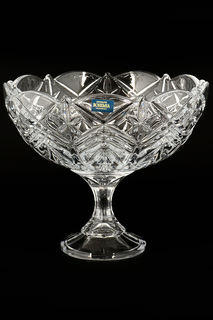 КОНФЕТНИЦА НА НОЖКЕ 22 СМ Crystalite Bohemia