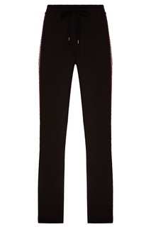 Шерстяные брюки с лампасами No21