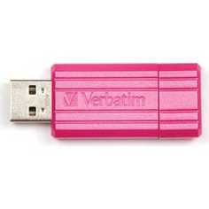Флеш-диск Verbatim 8GB PinStripe Розовый (47397)