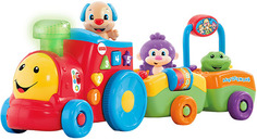 Развивающая игрушка Mattel Fisher-Price CDF60 Паровозик ученого щенка "Смейся и учись"