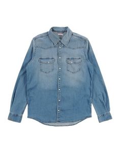 Джинсовая рубашка Sun 68