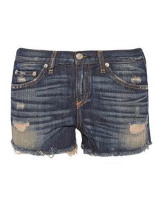 Джинсовые шорты RAG &; Bone/Jean