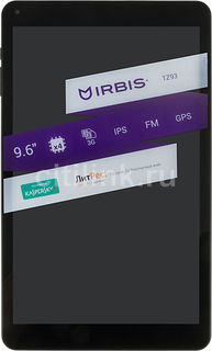Планшет IRBIS TZ93, 1GB, 8GB, 3G, Android 4.4 черный