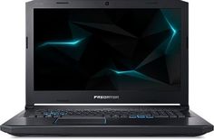 Ноутбук ACER Predator Helios 500 PH517-51-74ZA, 17.3&quot;, Intel Core i7 8750H 2.2ГГц, 32Гб, 1000Гб, 256Гб + 256Гб SSD, nVidia GeForce GTX 1070 - 8192 Мб, Windows 10, NH.Q3PER.004, черный