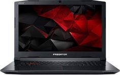 Ноутбук ACER Predator Helios 300 PH317-52-7471, 17.3&quot;, Intel Core i7 8750H 2.2ГГц, 8Гб, 1000Гб, nVidia GeForce GTX 1050 Ti - 4096 Мб, Linux, NH.Q3EER.003, черный