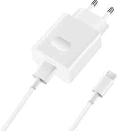 Сетевое зарядное устройство HUAWEI Fast Charger, USB, USB type-C, 2A, белый
