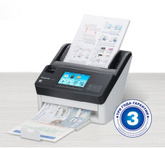 Сканер Panasonic KV-N1058X-U A4 белый/серый