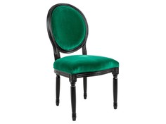 Стул «луи / амазон» (черный каркас) (object desire) бирюзовый 62.0x101.0x50.0 см.