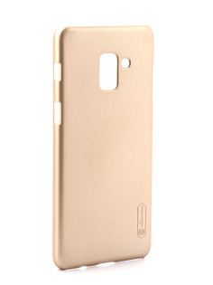 Аксессуар Чехол для Samsung Galaxy A7/A8 Plus 2018 Nillkin Super Frosted Shield Gold
