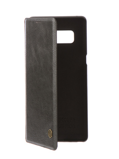 Аксессуар Чехол для Samsung Galaxy Note 8 Nillkin Qin Leather Case Black