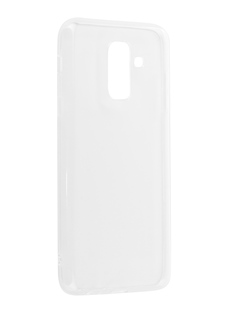 Аксессуар Чехол для Samsung Galaxy A6 Plus 2018 A605G Svekla Silicone Transparent SV-SGA605G-WH