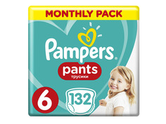 Подгузники Pampers Pants Extra Large 15+кг 132шт 8001090808080