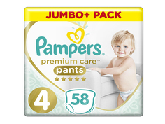 Подгузники Pampers Premium Care Pants Maxi 9-15кг 58шт 8001090759993
