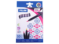 Фломастеры Milan 661 Brush 10 цветов 0612610 / 226870