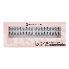 Накладные ресницы ESSENCE LASHES TO IMPRESS 02 single lashes MIX