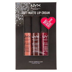 Набор подарочный женский NYX PROFESSIONAL MAKEUP SOFT MATTE LIP CREAM тон 14, 42, 43