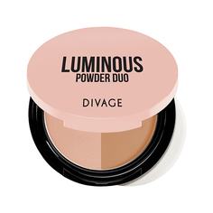 Пудра компактная для лица DIVAGE LUMINOUS POWDER DUO тон 01