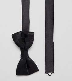 Атласный галстук-бабочка Heart & Dagger - Черный