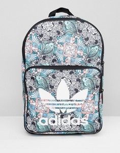 Рюкзак с принтом зебр adidas Originals - Мульти