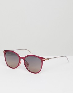 Розовые круглые солнцезащитные очки Tommy Hilfiger TH 1399/S - Розовый