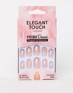 Накладные ногти Elegant Touch Prima Donna Collection Pearled Up Princess - Бежевый