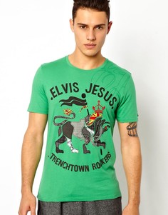Футболка Elvis Jesus Trenchtown - Зеленый