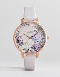 Часы с кожаным ремешком Olivia Burton OB16EG97 - Розовый